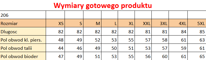 Fartuch medyczny 206 Biały
