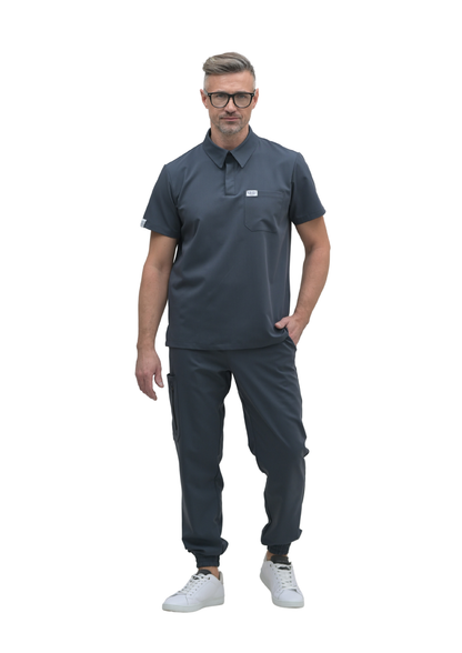 Komplet medyczny 50471 S Mokry asfalt