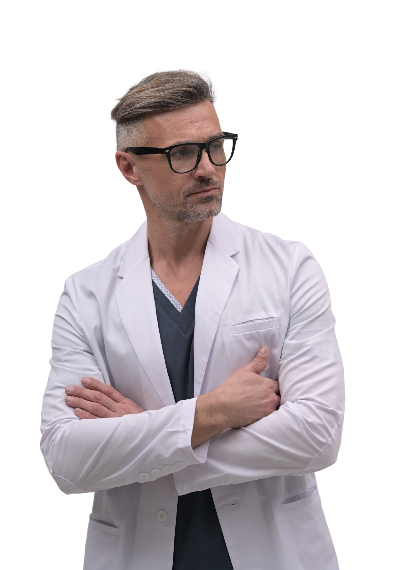 Fartuch medyczny 206 Biały