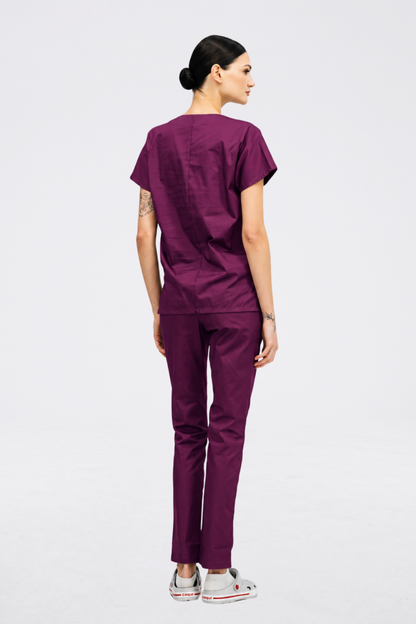 Komplet medyczny 0181 Bakłażan (Unisex)