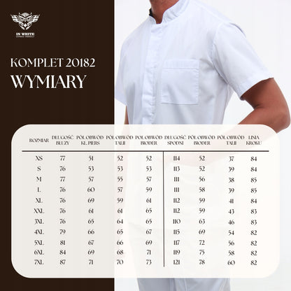 Top medyczny 201 — Biały
