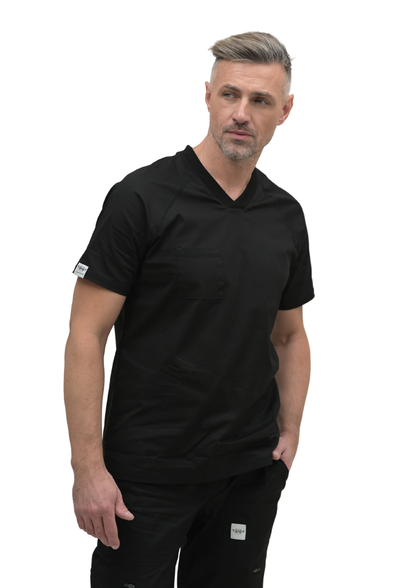 Top medyczny 502 Czarny