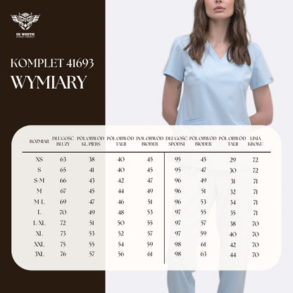 Komplet medyczny 41693 S — Oliwkowy
