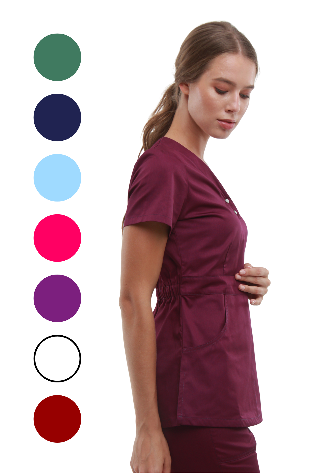 Komplet medyczny 1181 Bordo