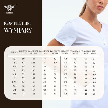 Komplet medyczny 1181 — Oliwkowy