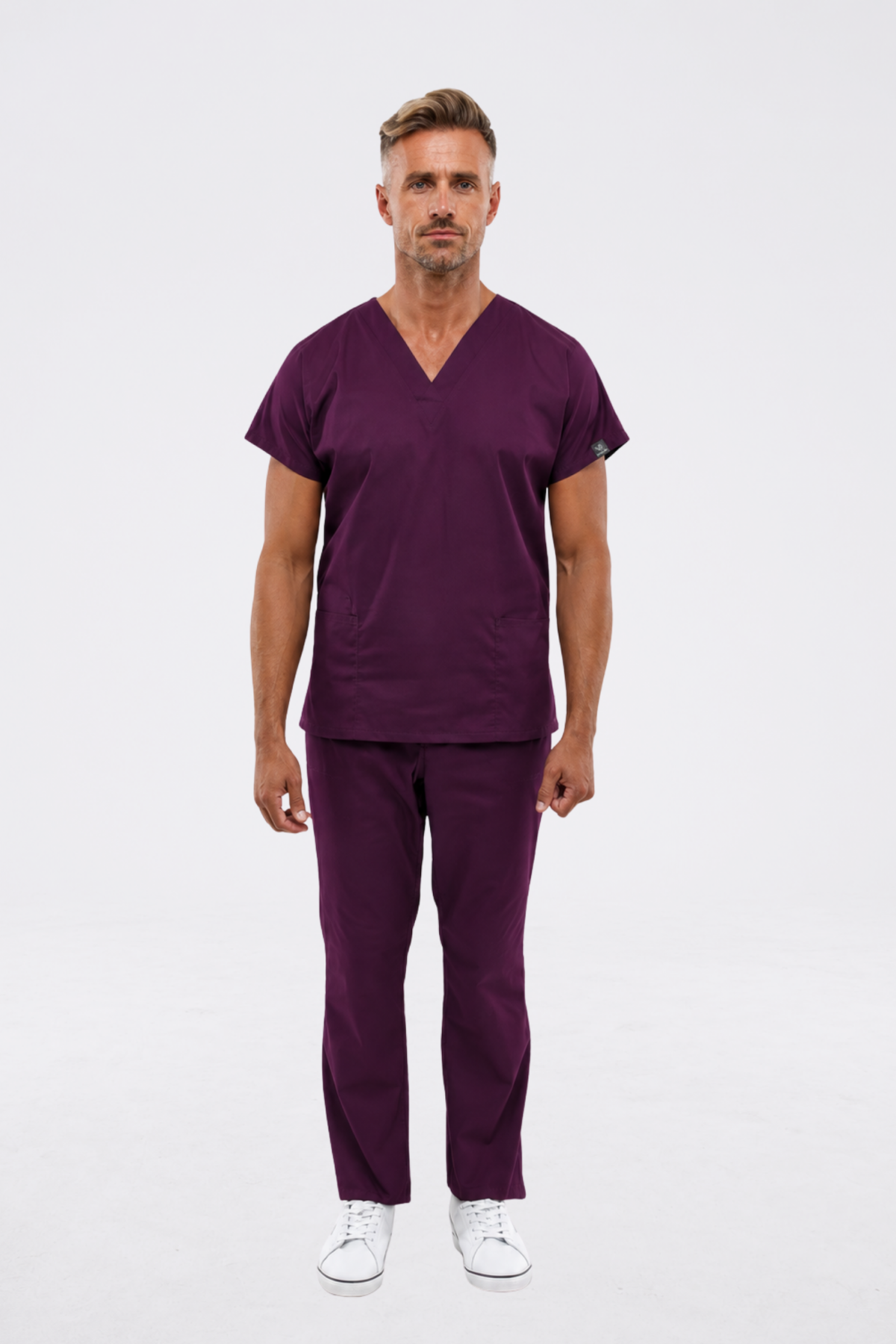 Komplet medyczny 0181 Bakłażan (Unisex)