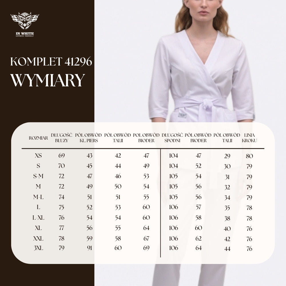 Komplet medyczny 41296 S — Czarny