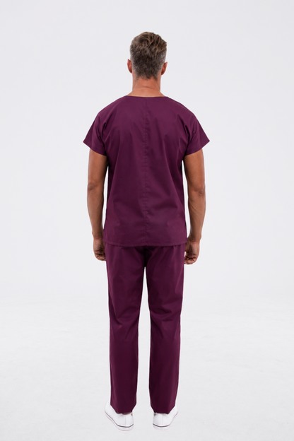 Komplet medyczny 0181 Bakłażan (Unisex)