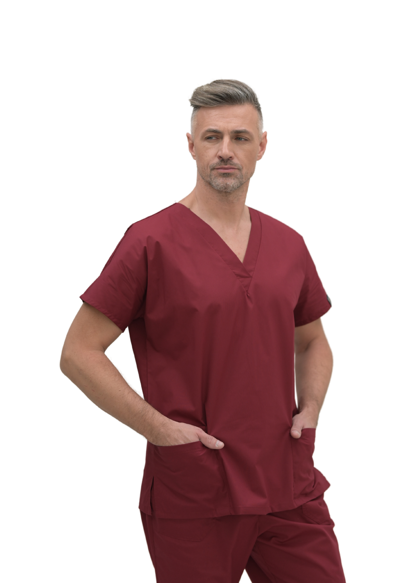 Komplet medyczny 0181S Bordo (Unisex)
