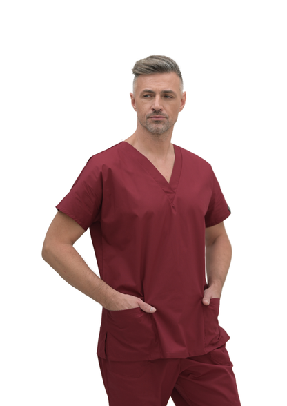 Komplet medyczny 0181S Bordo (Unisex)