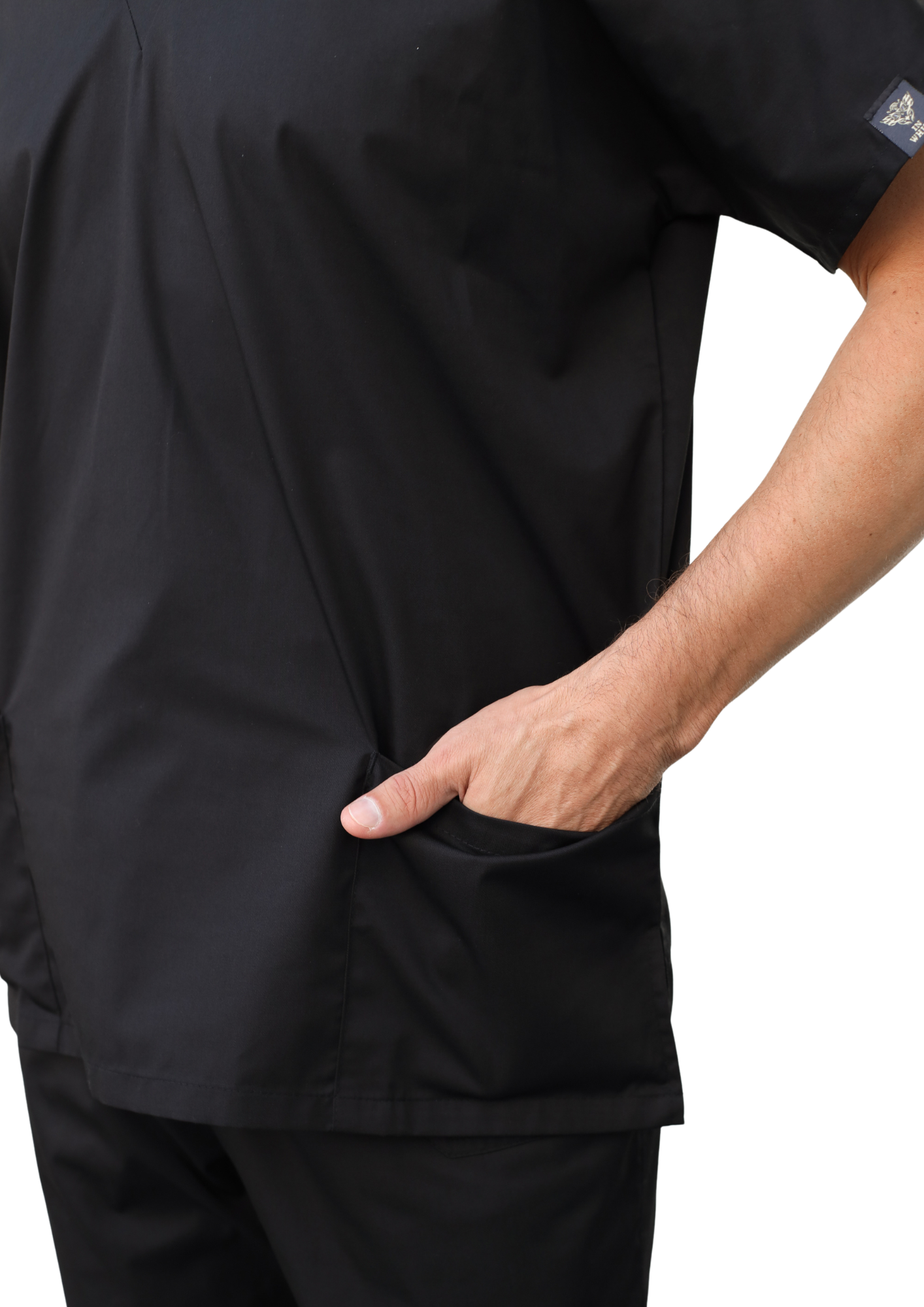 Top medyczny 01 Czarny