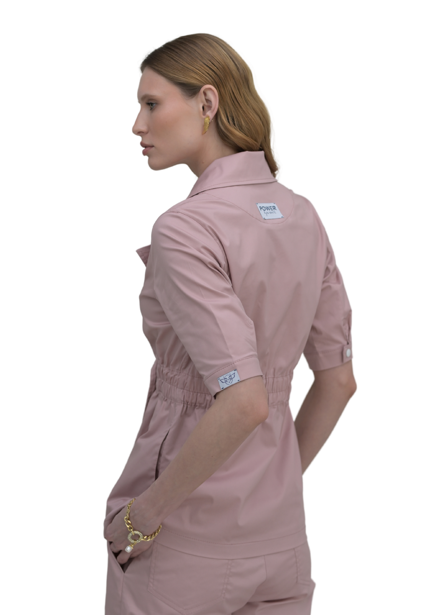 Bluza medyczna 148 Pudrowa