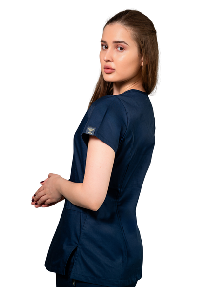Top medyczny 18 — Granatowy