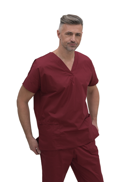 Komplet medyczny 0181S Bordo (Unisex)