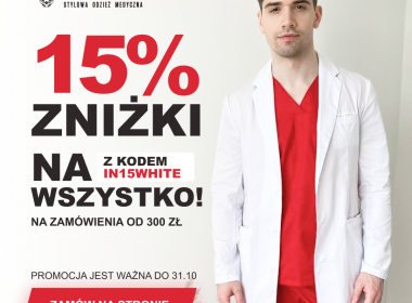 Знижка -15% на все від 300 злотих