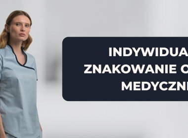 Indywidualne znakowanie odzieży medycznej: haft z logo od IN WHITE