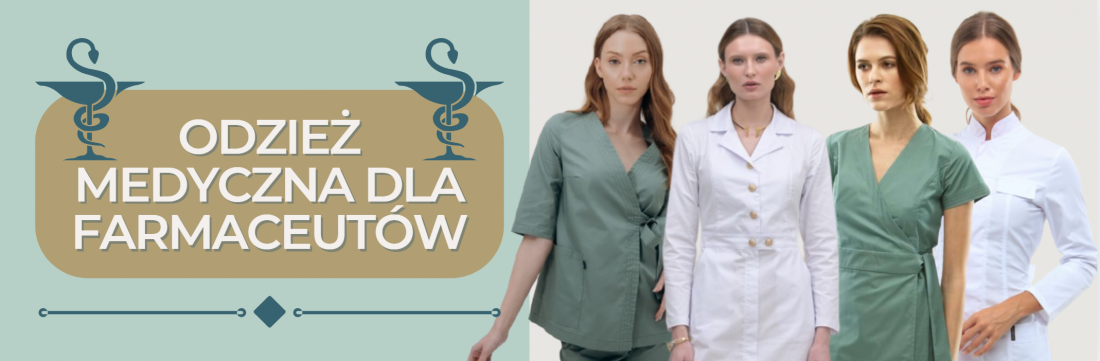 Odzież medyczna In White dla farmaceutów