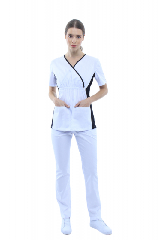 Медичний костюм 2281 Білий