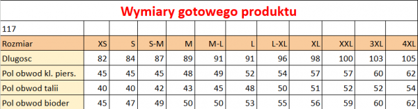 Fartuch medyczny 117 Biały