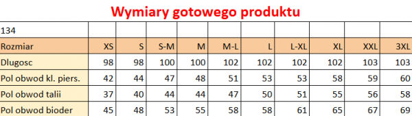 Fartuch medyczny 134 Bakłażan