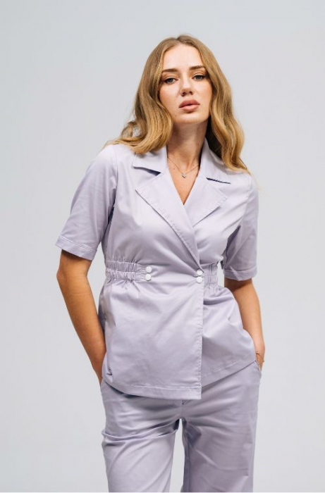 Bluza medyczna 148 Liliowa