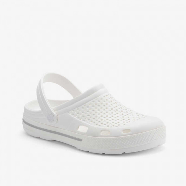 Medizinische Schuhe COQUI 6403 Weiß/Grau
