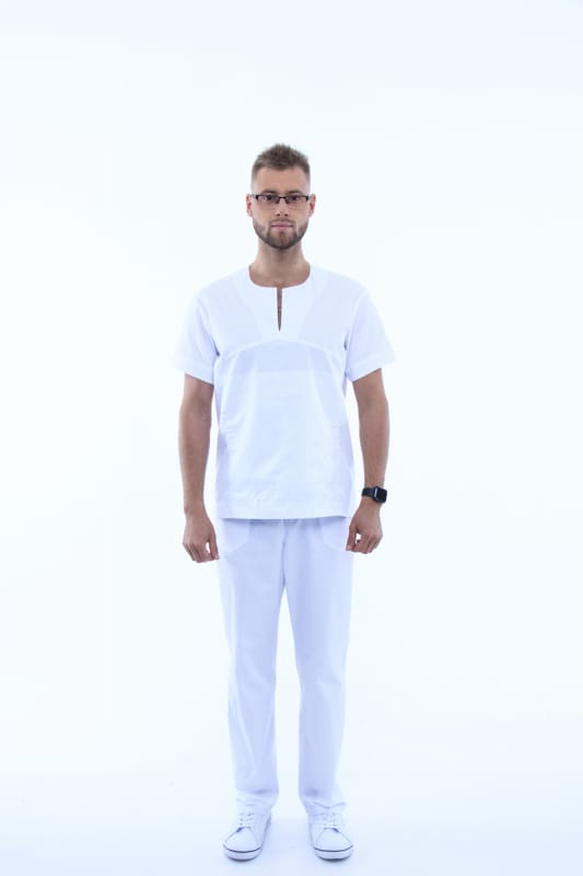 Медичний костюм 0481 Білий