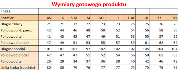 Komplet medyczny 40688 Biały