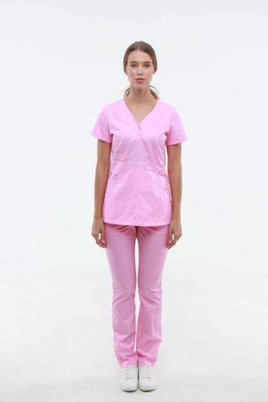 Медичний костюм 1181 Рожевий