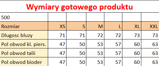 Top medyczny 500 Czarny