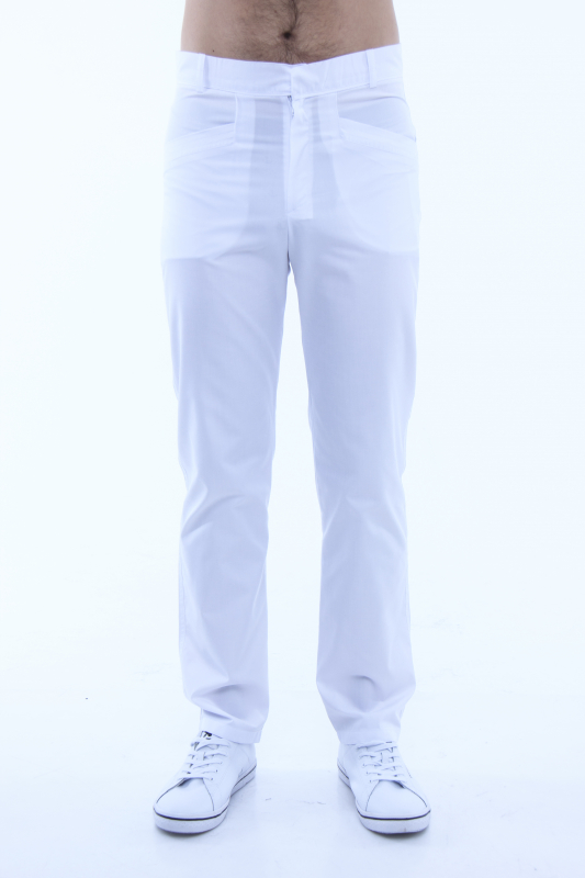 Spodnie medyczne 86 białe