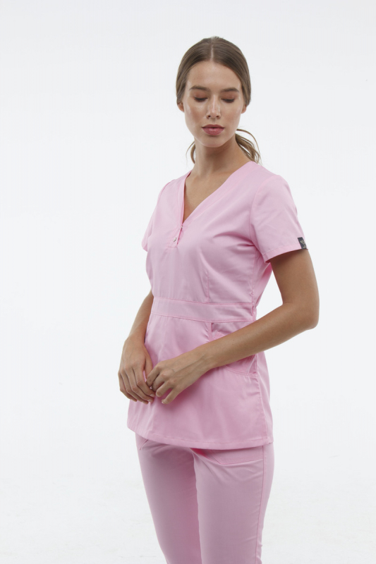 Медичний костюм 1181 Світло-рожевий