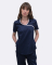 Komplet medyczny damski 4189/1 Granatowy - 2