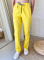 Spodnie medyczne 81 Żółty - 2