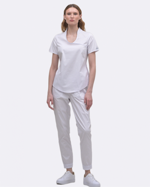 Komplet medyczny damski 4189/1 Biały