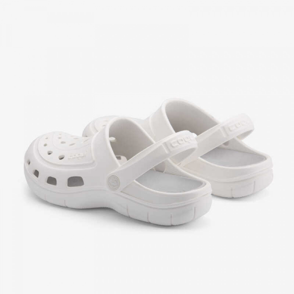Medizinische Schuhe COQUI 6352 Weiß/Grau