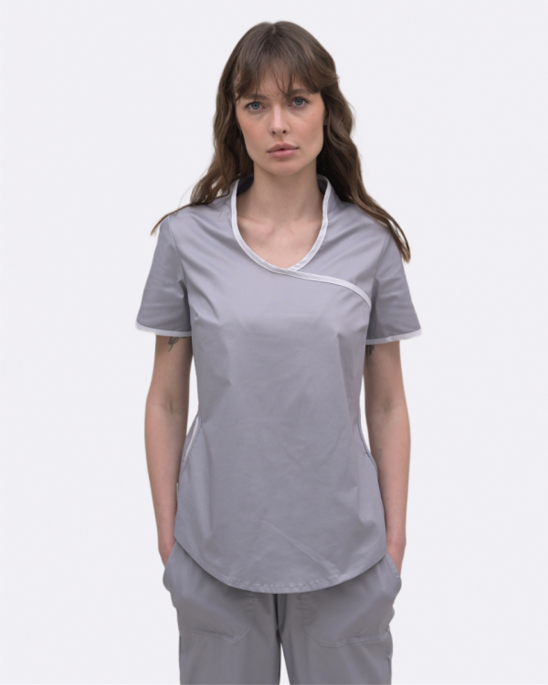 Komplet medyczny damski 4189/1 Szary