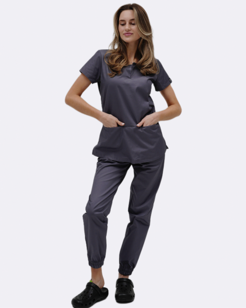 Strój medyczny 1889 Mokry asfalt (Jasny) Strój medyczny 1889 Mokry asfalt (Jasny)