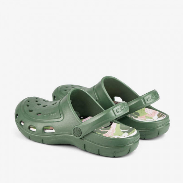Медичне взуття COQUI 6352 Зелений/Тропік