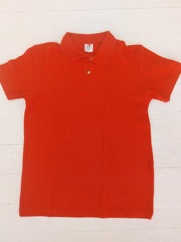 Koszulka polo 6001 czerwona
