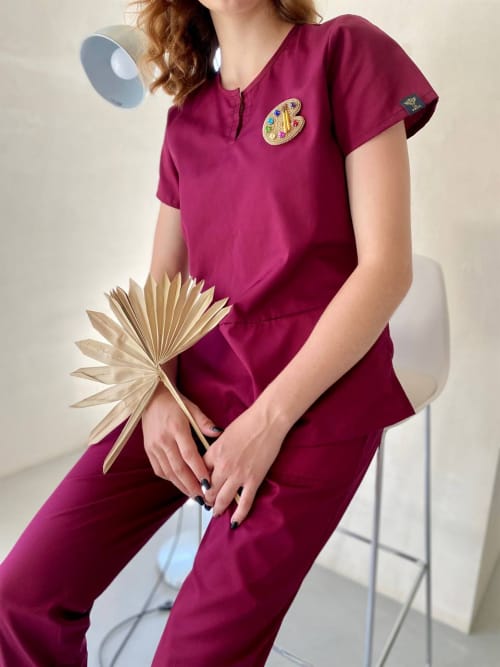 Komplet medyczny 1889 Bordo