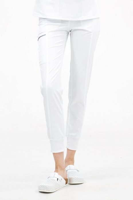 Spodnie medyczne 64 Białe