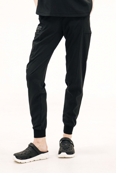 Spodnie medyczne 61 Czarne