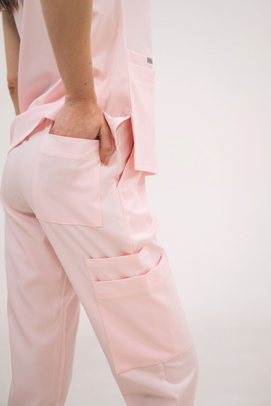 Spodnie medyczne 63 Różowy