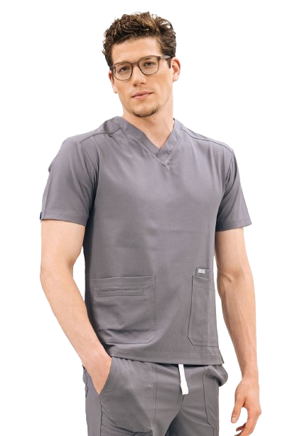 Bluza medyczna 603 Mokry asfalt