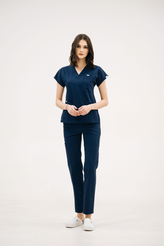 Spodnie medyczne 63 R Navi