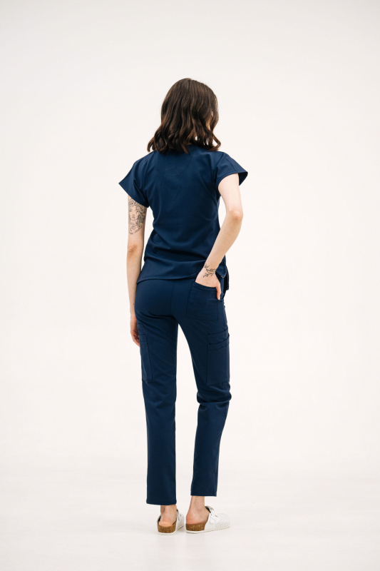 Spodnie medyczne 63 R Navi