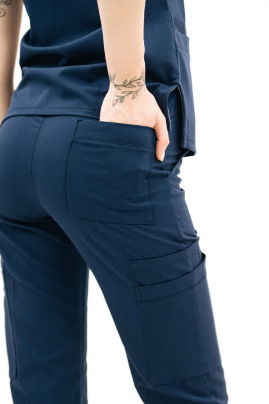 Spodnie medyczne 63 R Navi