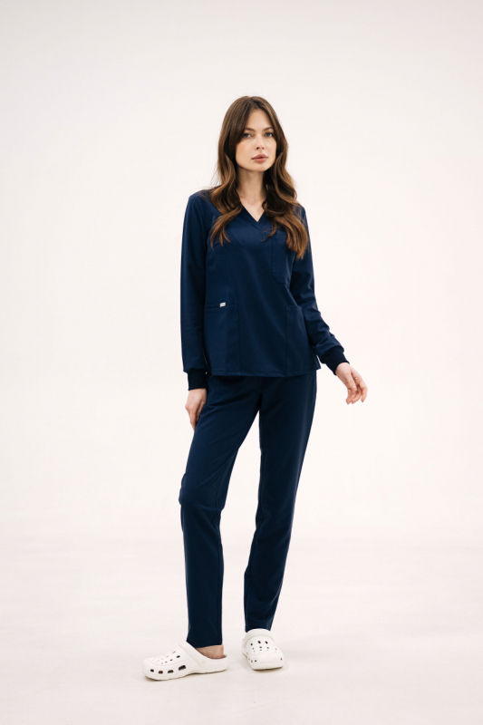 Spodnie medyczne 62 R Navi