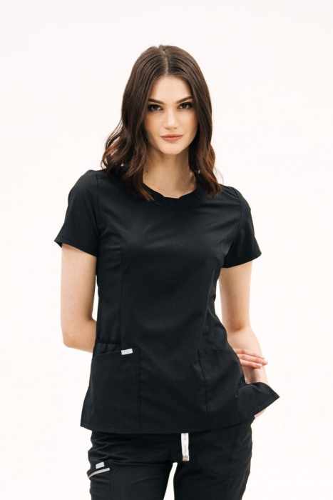 Bluza medyczna 606 Czarna